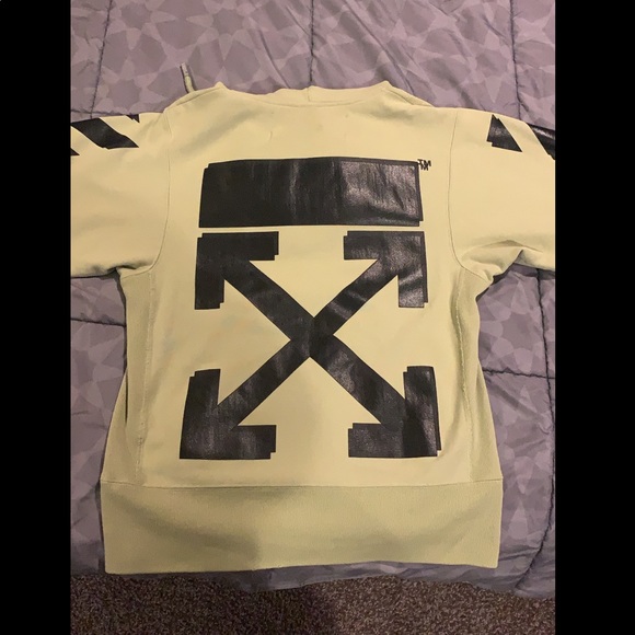 Off White Champion Hoodie - Picture 5 of 8